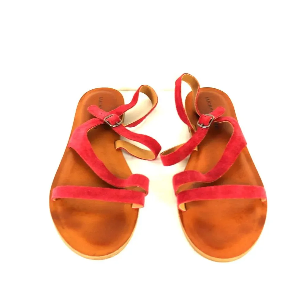 Lucky Brand Slingback Strappy Open Toe Sandal